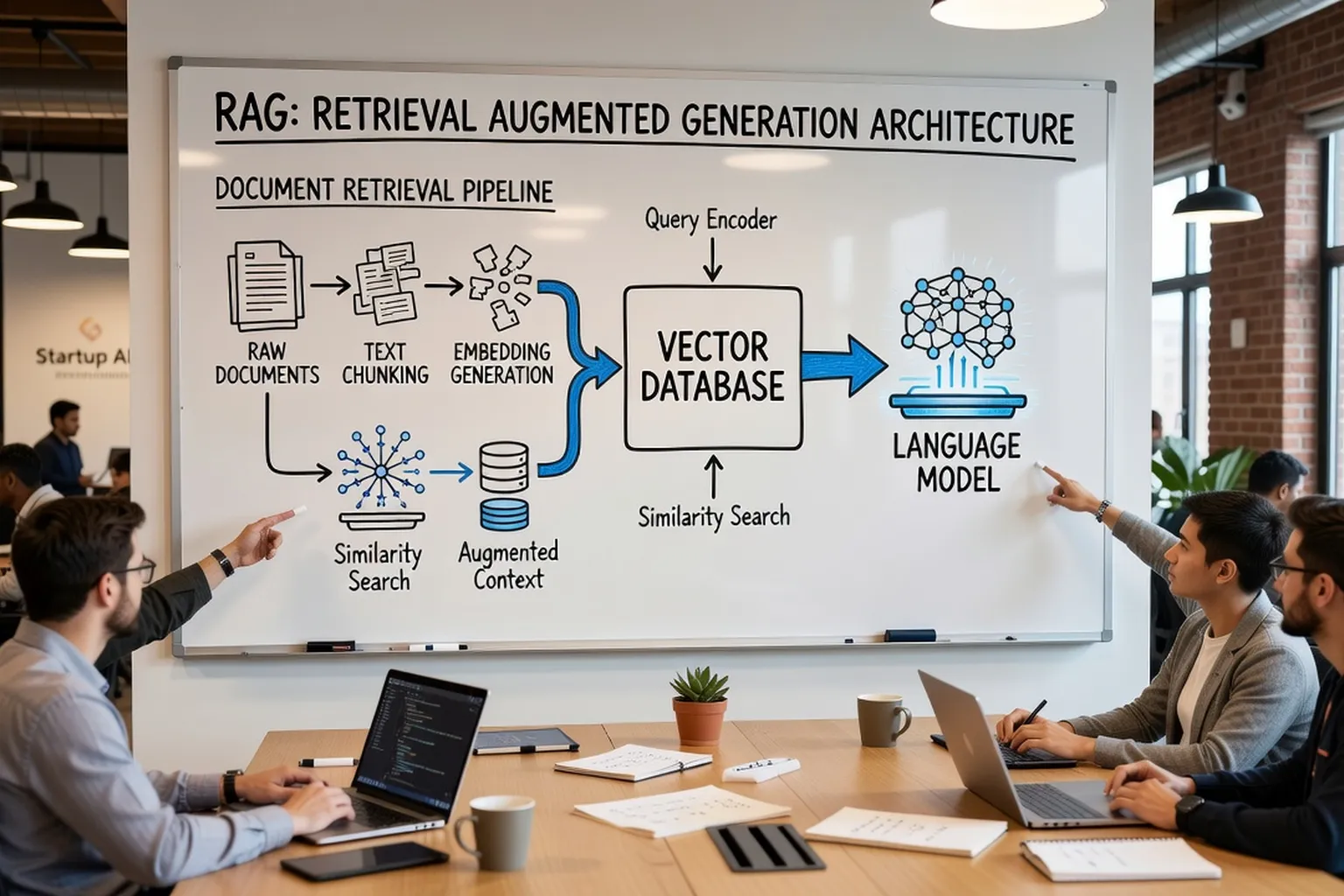 Architecture d'une plateforme IA B2B conforme RGPD avec hébergement OVHcloud France et isolation données client