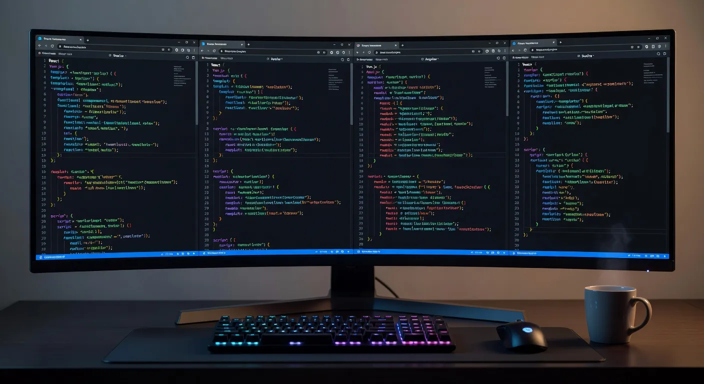 Frameworks JavaScript modernes