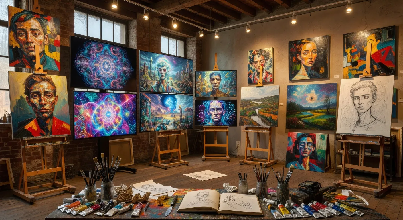 Exemples de créations IA générative