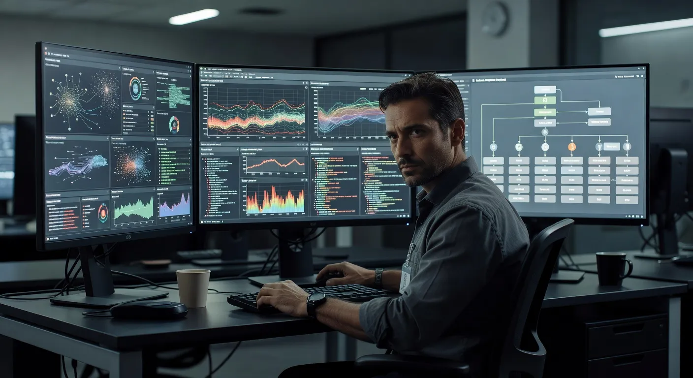 Analyste cybersécurité au travail