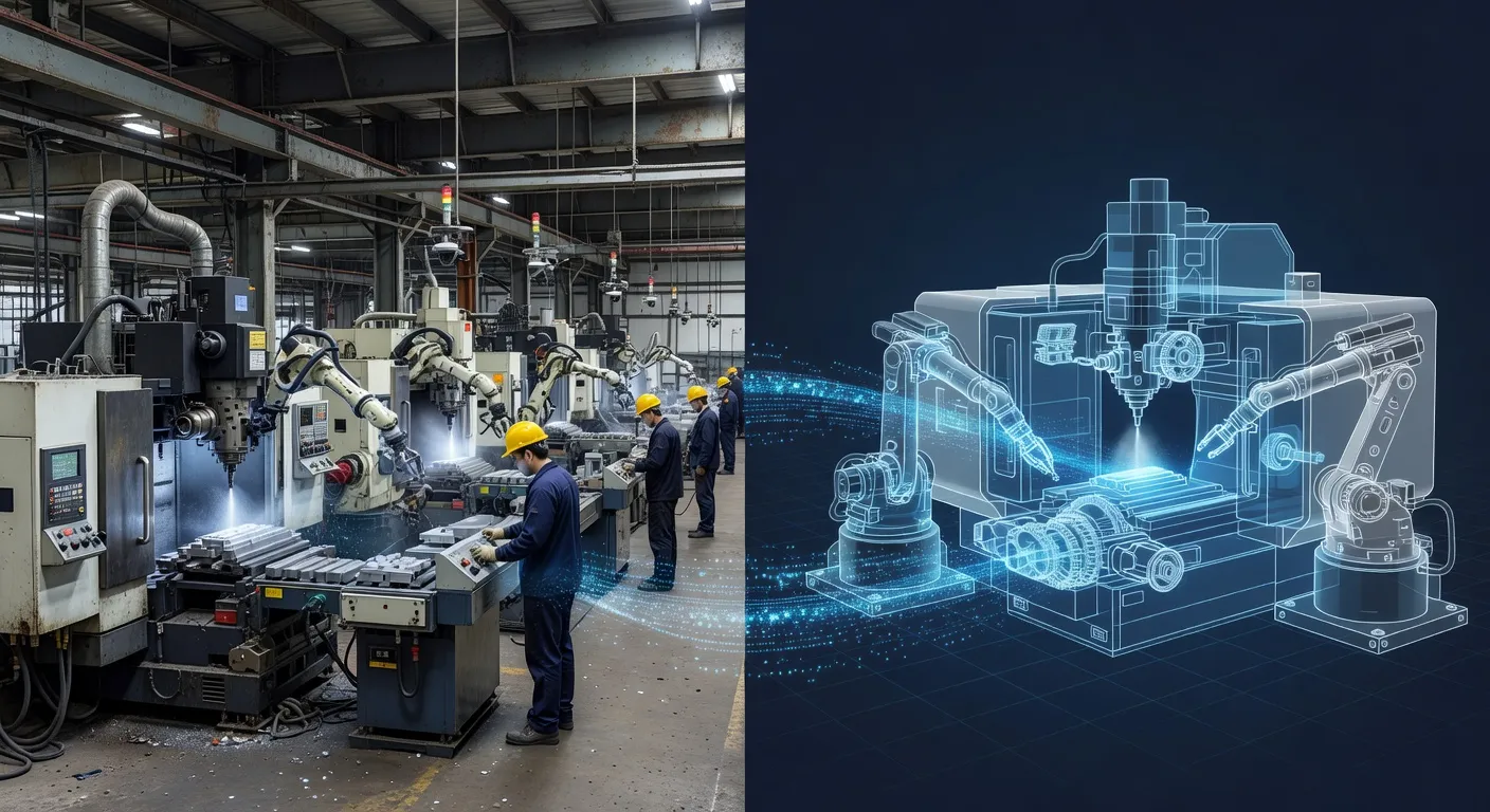 Jumeau numérique et usine connectée